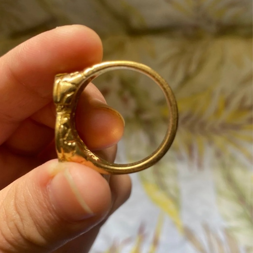 Dollar Sign Ring - Picture 2 of 2
